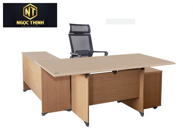 Bộ bàn lãnh đạo mặt gỗ Laminate NTP1800